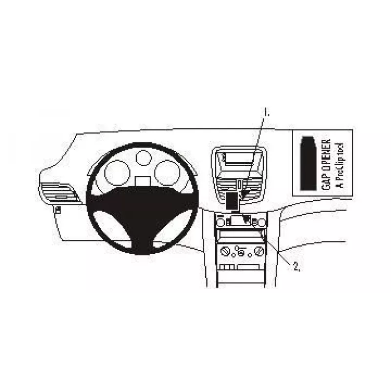 Brodit 853815 automobilinis laikiklis