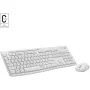 Logitech MK295 tylus klaviatūros ir pelės rinkinys, baltas, belaidis per USB imtuvą, Šveicarija, 920-009872