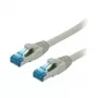 VALUE - komutacinis kabelis - RJ-45 (M) to RJ-45 (M) - 2 m - UTP - CAT 6a - Moulded - Pilka (21.99.0872)