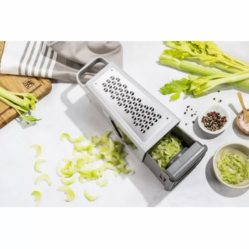 ZWILLING 36610-003-0 rankinė tarka/spiralizatorius Dėžutinė tarka Pilka