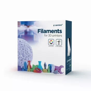 3D spausdinimo medžiaga ABS Gembird 3DP-ABS1.75-01-FY Geltona 1 kg