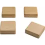 Magnetukų rinkinys 4 vnt. Sigel BA211, apvalūs magnetukai 3,3 x 3,3 x 0,9 cm