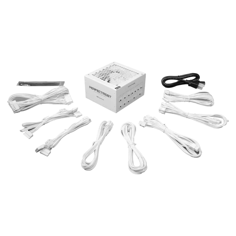 Maitinimo blokas DarkFlash PMT1050 White – ATX staliniam kompiuteriui skirtas PSU, PMT1050 White