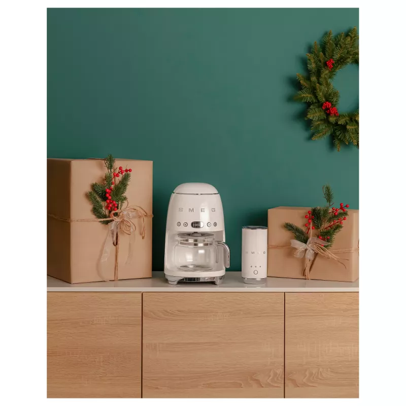 Smeg 50's Style DCF02CREU kavos aparatas 1,25 l kreminis