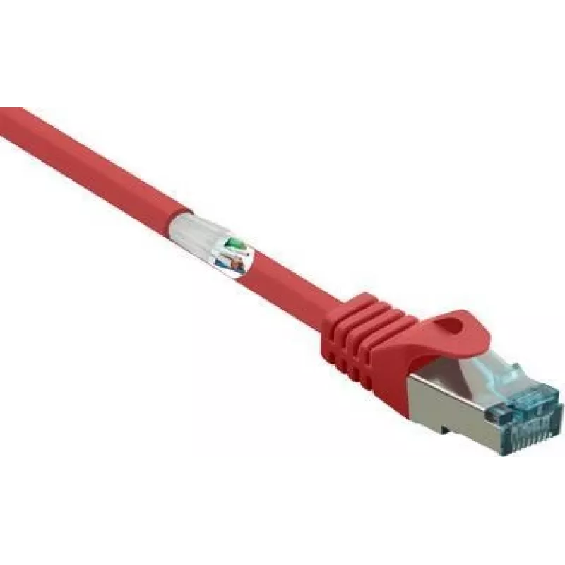 Renkforce RF-5047498 tinklo kabelis raudonas 3 m Cat6a S/FTP (S-STP) (RF-5047498)