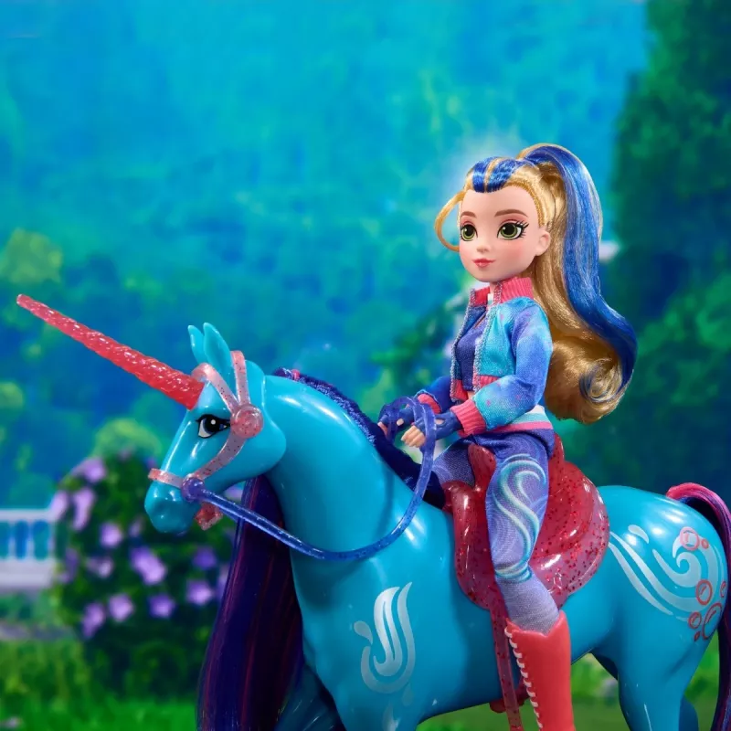 Doll Spinmaster Unicorn Academy Fashion Isabel 6072647 — mados lėlė iš Unicorn Academy serijos
