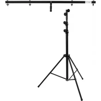 Plieninis garsiakalbių ir apšvietimo stovas EUROLITE STV-60-WOT su skersiniu, modelis STV-60-WOT