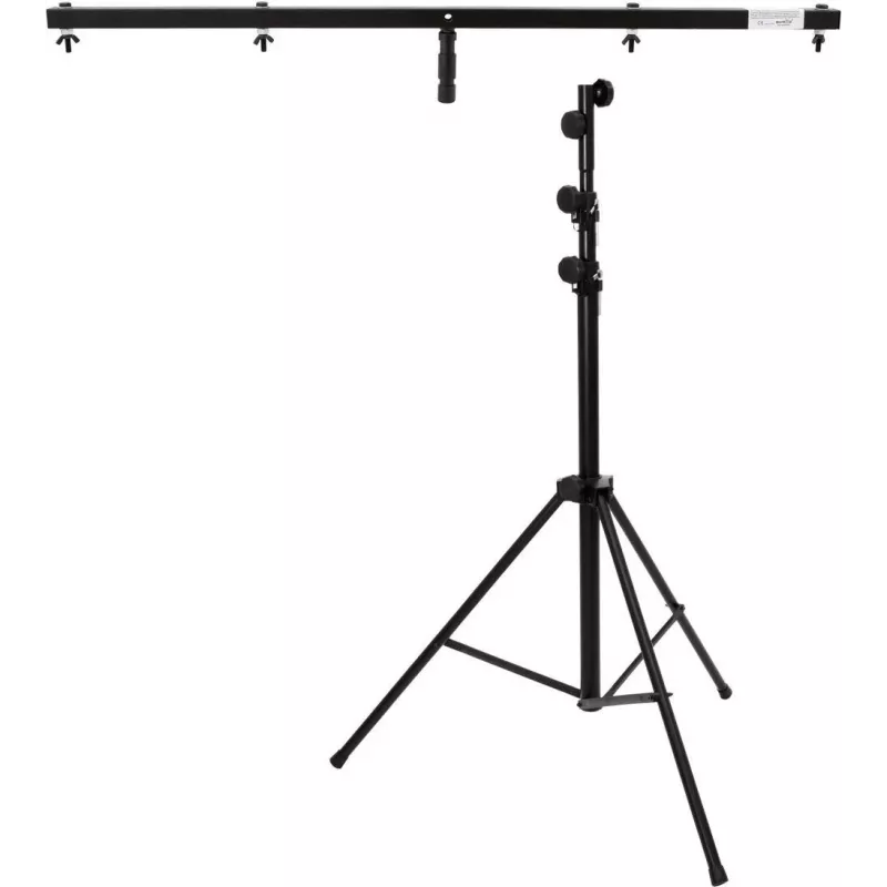 Plieninis garsiakalbių ir apšvietimo stovas EUROLITE STV-60-WOT su skersiniu, modelis STV-60-WOT