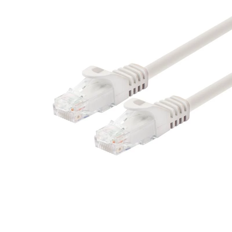 Tinklo kabelis LOGON TCU66A020I Cat6a U/UTP (UTP) 2 m, RJ-45 — Dramblio kaulo spalva