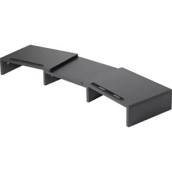 SpeaKa Professional SP-9472624 Monitorio stovas 2 monitoriams iki 32 inch, 20 kg, juodas (SP-9472624)