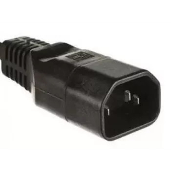 Microconnect C14PLUG maitinimo kištuko adapteris C14, juodas