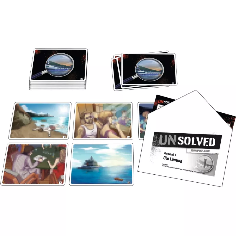 Unsolved - Tod to der Jacht, Dėlionės žaidimas