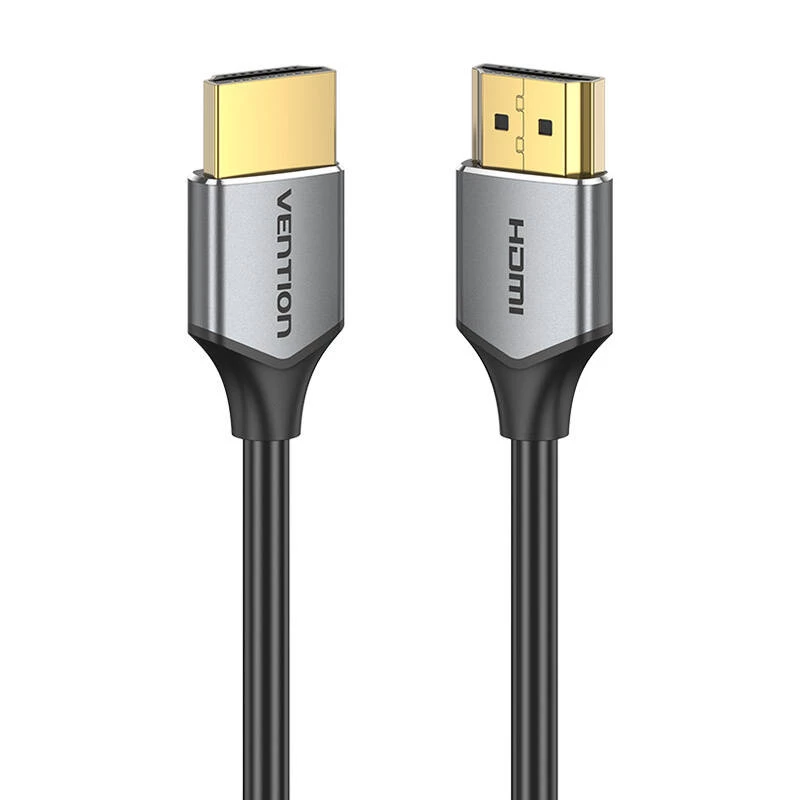 Itin plonas HDMI HD laidas Vention ALEHF 1m 4K 60Hz (Pilkas)