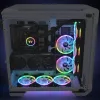 Thermaltake SWAFAN 14 RGB ventiliatorius, 14 cm, juodas, 500–2000 RPM
