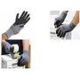 Franz Mensch HYGOSTAR darbo pirštinės Ergo Flex pilkos/juodos XL 6496044 (33293)