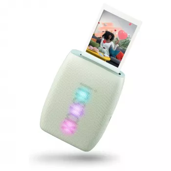 Momentinis spausdintuvas Fujifilm Instax Mini Link3 Sage Green — 800×600 DPI, spausdina 6,2×4,6 cm, Bluetooth, 0,21 kg