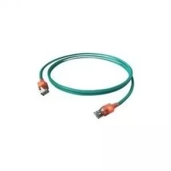 Easylan CS1OAADAD0030 RJ45 tinklo kabelis, komutacinis kabelis CAT 6a S/FTP 3 m pilkas su LED 1 vnt.