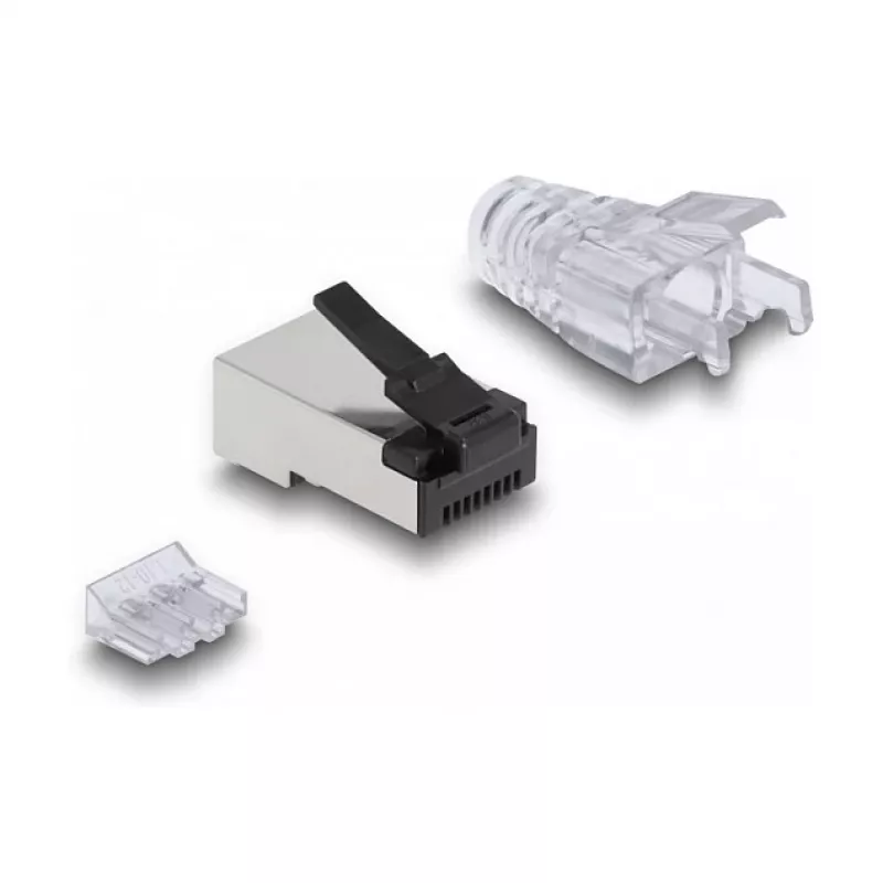 DeLOCK RJ45 modulinis kištukas Cat.6 50 vnt. rinkinys su patikima sklende