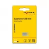 USB atmintinė DeLOCK 128 GB USB Type-A 3.2 Gen 1 metalinis korpusas
