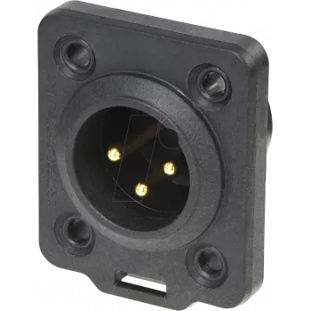 Neutrik NC3MDX-TOP laido jungtis XLR juoda (NC3MDX-TOP)