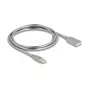 USB laidas DeLOCK 81258 Sidabrinis