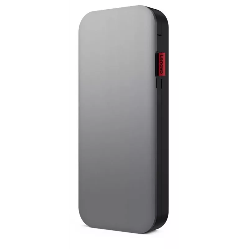 „Lenovo Go“ maitinimo bankas, ličio jonų, 20 000 mAh, juodai pilkas, USB A ir C tipo