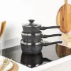 Virimo rinkinys Salter BW11460BRMFOB 3 vnt. aliuminis juodas
