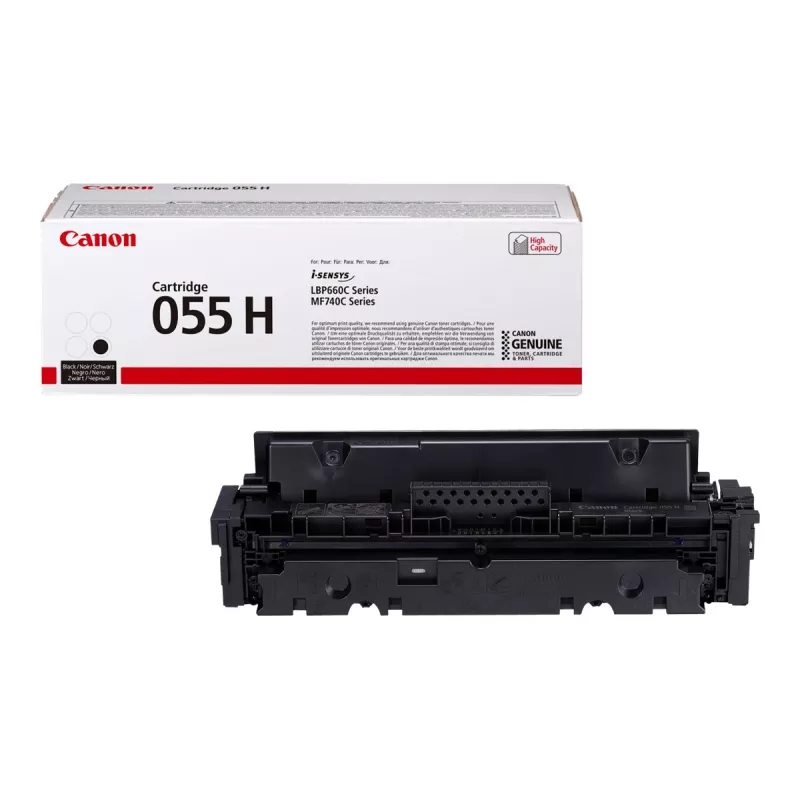 Canon 055H dažų kasetė 1 vnt. Originali Juoda