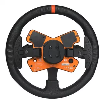 Simucube Tahko vairas, apvalus- 320 mm, oranžinis