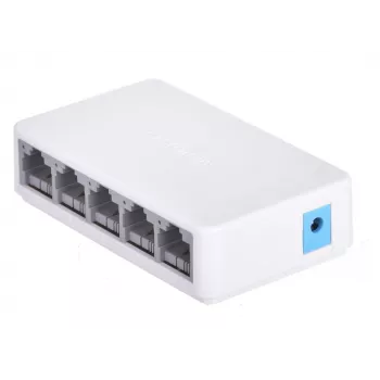 Mercusys 5 prievadų 10/100 Mbps stalinis komutatorius