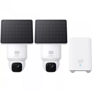 Eufy SoloCam E30 (2-Pack) + Homebase 2 Dome IP apsaugos kamera Lauko 2048 x 1080 pikseliai Sieninė