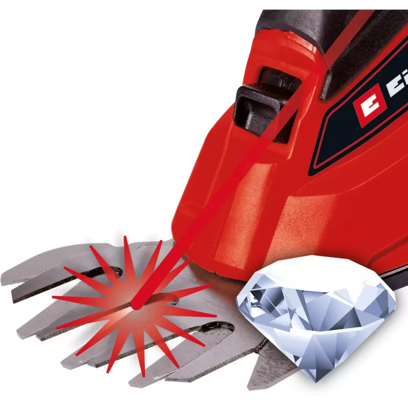 Einhell GE-CG 18 Li - Solo 100mm Raudonos belaidės žoliapjovės (3410370)