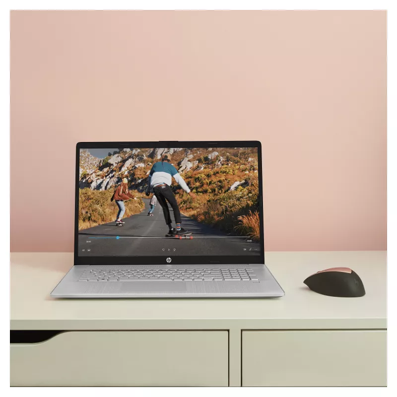 HP 17-cn3659ng A2TZ2EA#ABD Nešiojamas kompiuteris 43,9 cm (17,3 inch) 1920x1080 - Intel Core i5 1334U - 512GB SSD - be GPU - HDMI/USB-C - be OS - sidabrinis (A2TZ2EA#ABD)