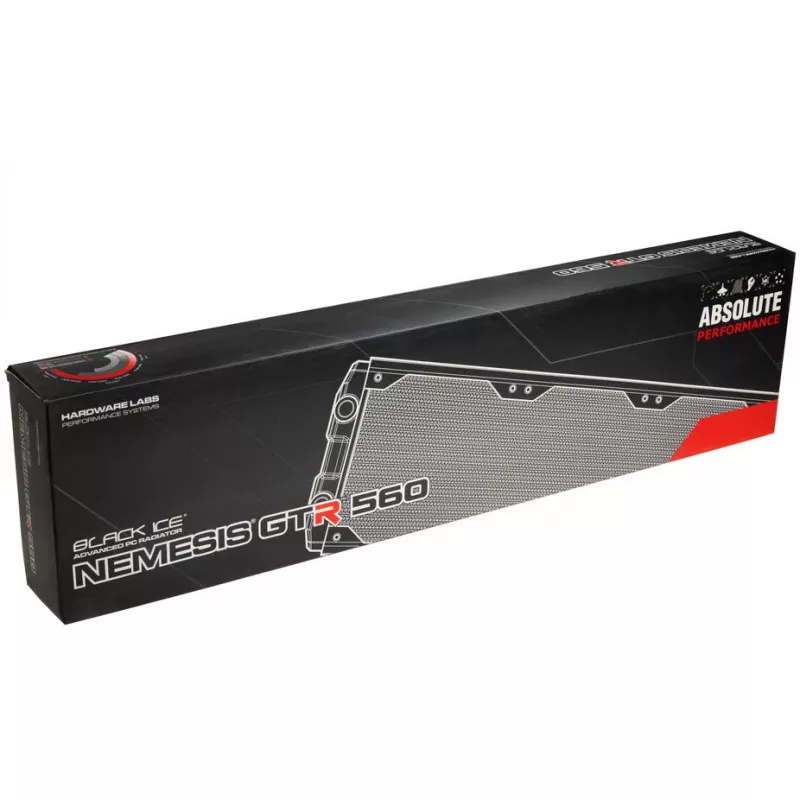 Radiatorius Hardware Labs Juoda Ice Nemesis 560 GTR, 560 mm, juodas