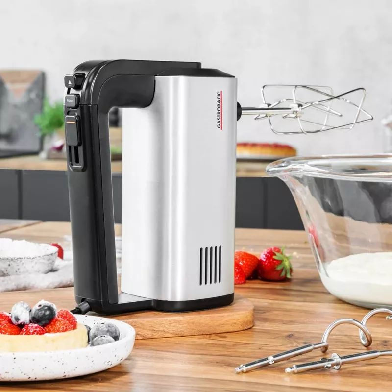 Virtuvės kombainas Gastroback Design Handmixer Pro Juoda Sidabrinė