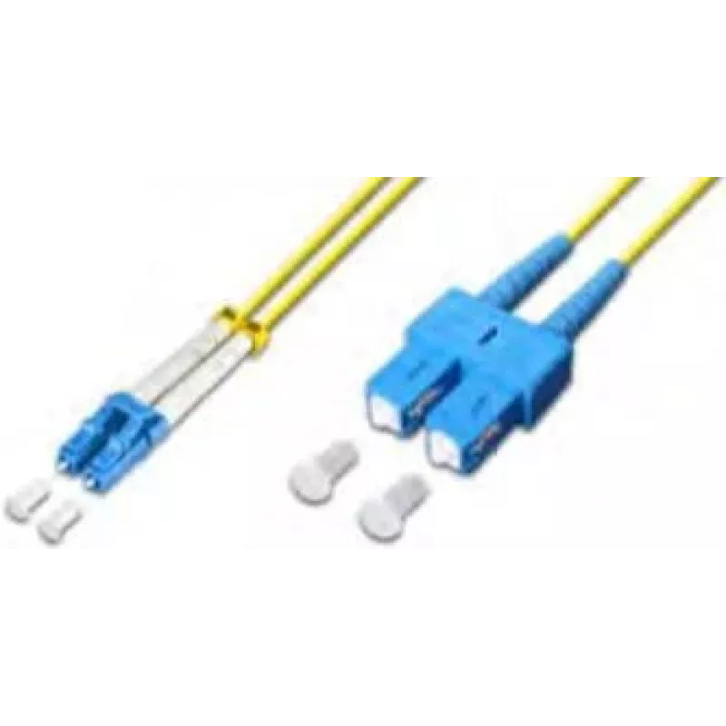 Lightwin LSP-09 LC-SC 5.0 šviesolaidinis kabelis 5 m OS2 geltonas (LSP-09 LC-SC 5.0)