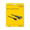 USB 2.0 Type-A į 1 x nuoseklioji RS-232 DB9 4 m DeLOCK 66323