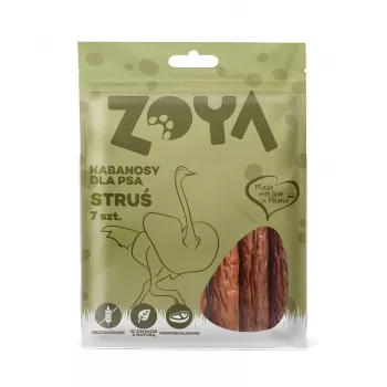 ZOYA Stručio mėsos dešrelės - šunų skanėstas - 7 vnt.