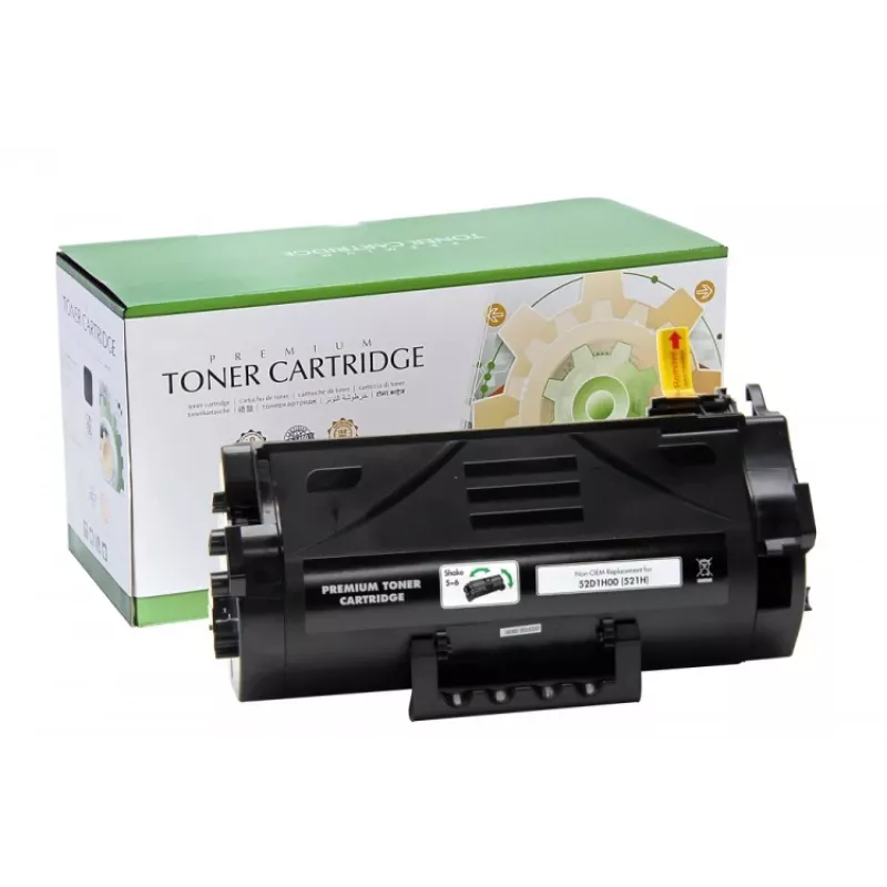 Toner Suderinama Static-Control Lexmark 522H 25000 puslapių juodas