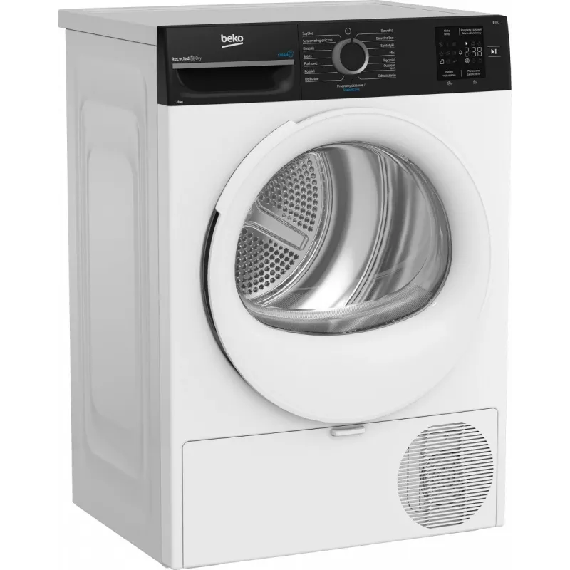 Drabužių džiovyklė BEKO BM3T3823WBW plonas modelis