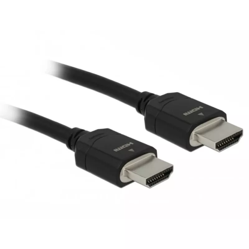 HDMI laidas DeLOCK 85295 3 m, A tipo kištukas į A tipo kištuką, juodas