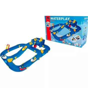 Waterplay Niagara mėlynas geltonas vandeniu varomas žaislas