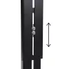 TV sieninis laikiklis MACLEAN MC-451 su lentyna ir pakreipimo reguliavimu, VESA 75x75–200x200 mm, iki 20 kg, 15–42 colių ekranams