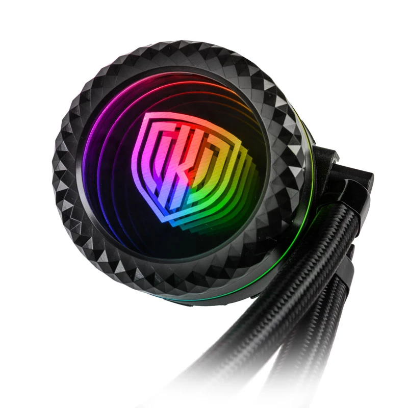 Kolink Umbra Void 360 AIO procesoriaus skysčio aušinimo rinkinys 12 cm Juoda 3 vnt.