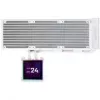 Skysčiu aušinamas procesoriaus aušinimo komplektas lian li HydroShift II LCD-S 360N 360 mm, be ventiliatorių, su RGB LCD ekranu