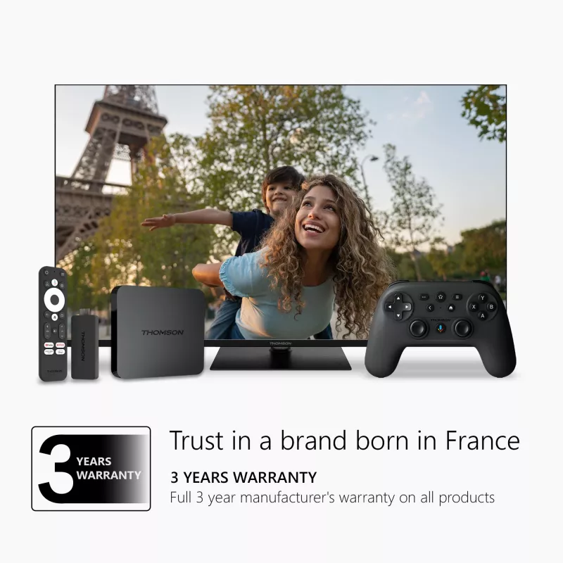 TV priedas laikmena Google TV 4K/145 Thomson