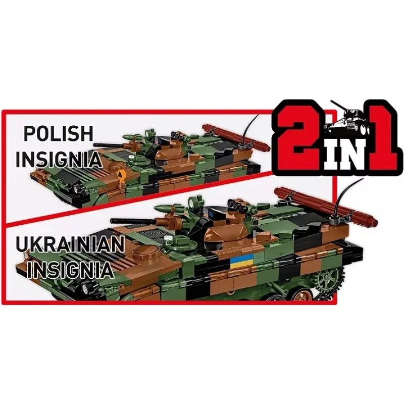 Cobi Armed Forces BWP-1 2630 — lenkų/ukrainiečių amfibinio pėstininkų kovos mašinos modelio rinkinys