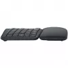„Logitech ERGO K860 for Business“ viso dydžio belaidė AZERTY klaviatūra