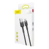 Baseus Cafule USB į USB-C 3A 1m (pilka-juoda)