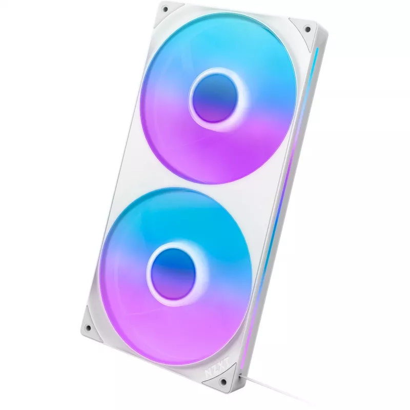 Ventiliatorius NZXT RF-U28HF-W1 140mm 2000 RPM 98,61 CFM baltas